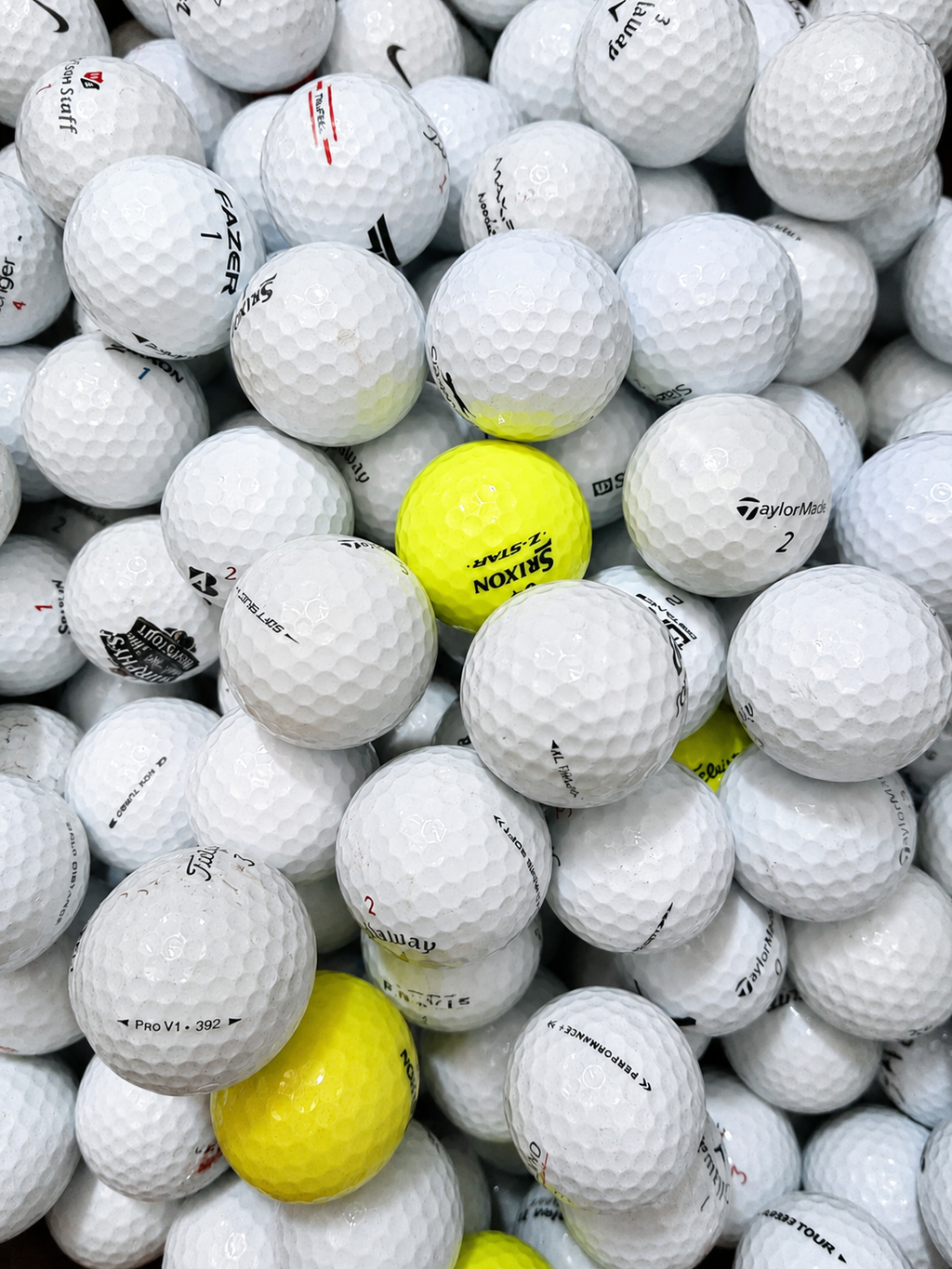 Mixed Lake Golf Balls – Great Value Practice & Play Balls