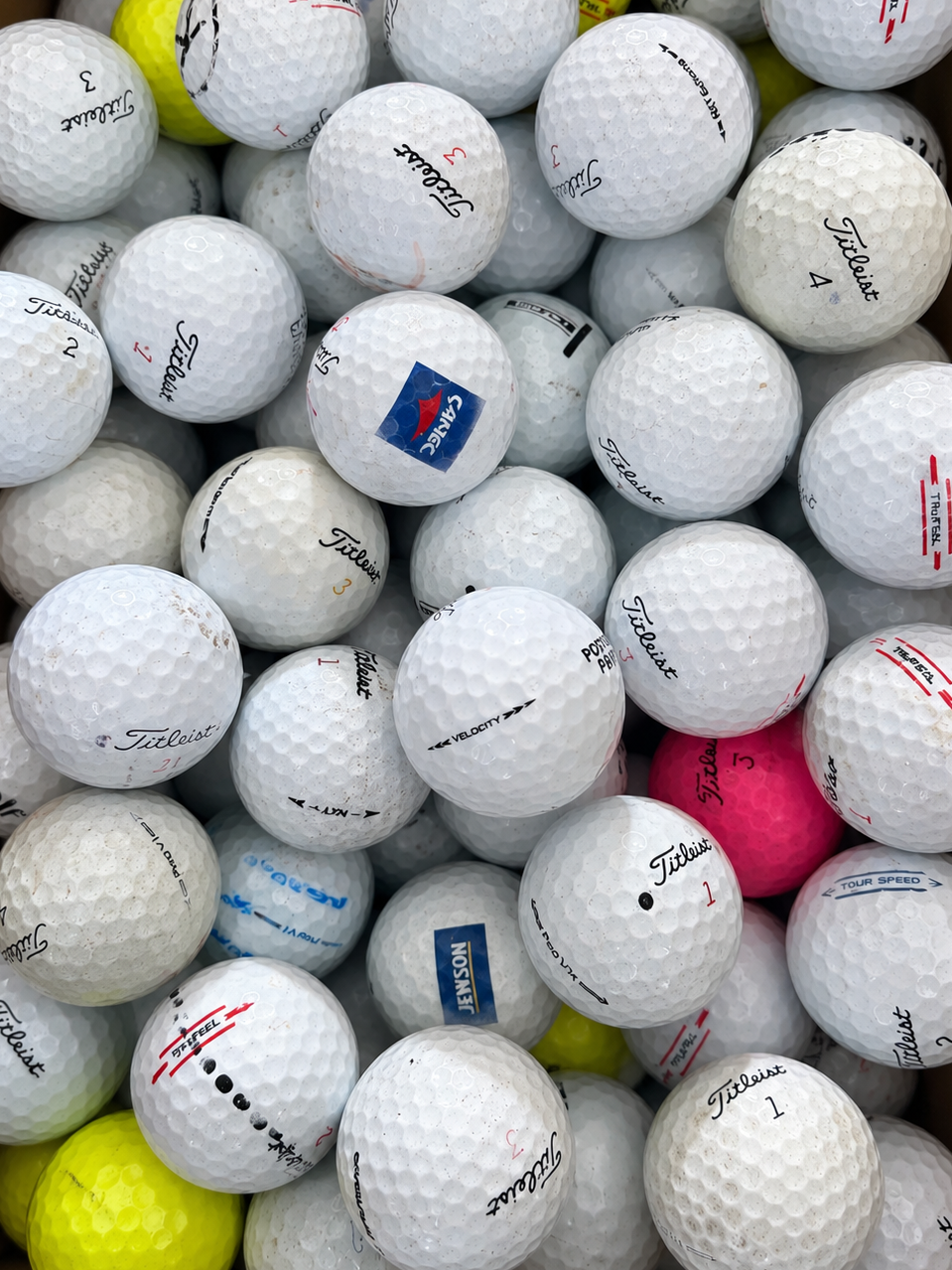 Titleist mix golf balls - x12