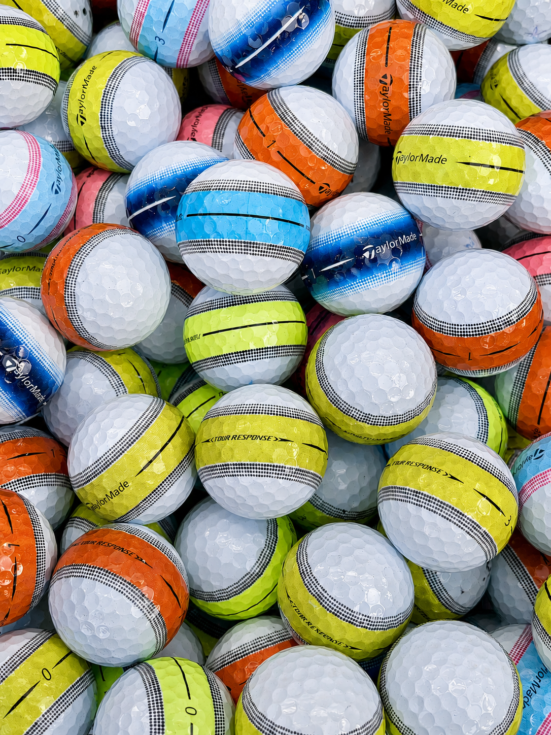 TaylorMade Tour Response Stripe Lake Golf Balls