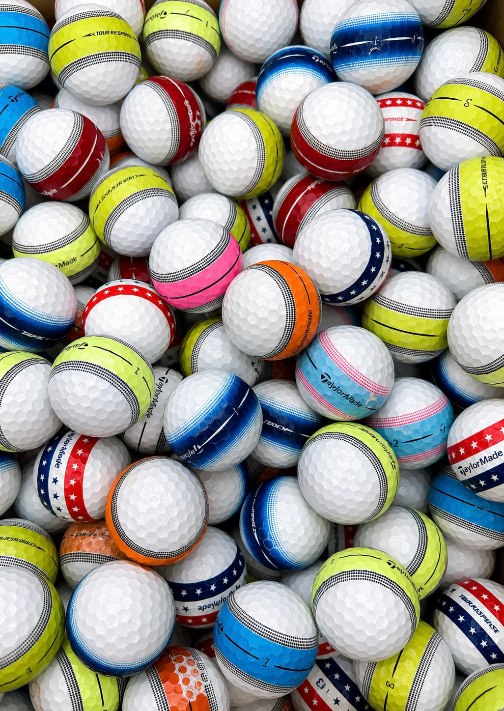 TaylorMade Tour Response Stripe Lake Golf Balls