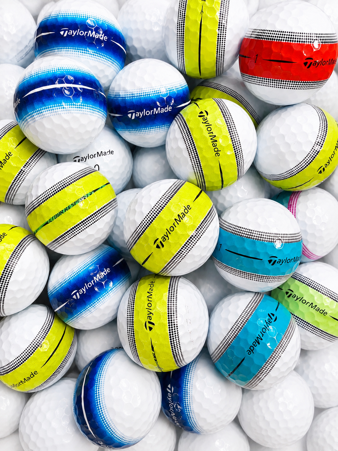 TaylorMade Tour Response Stripe Lake Golf Balls